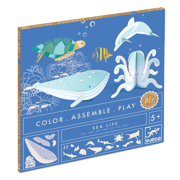Color Assemble Play - Sea Life