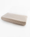 Cotton Muslin Changing Pad Cover - Taupe Cross