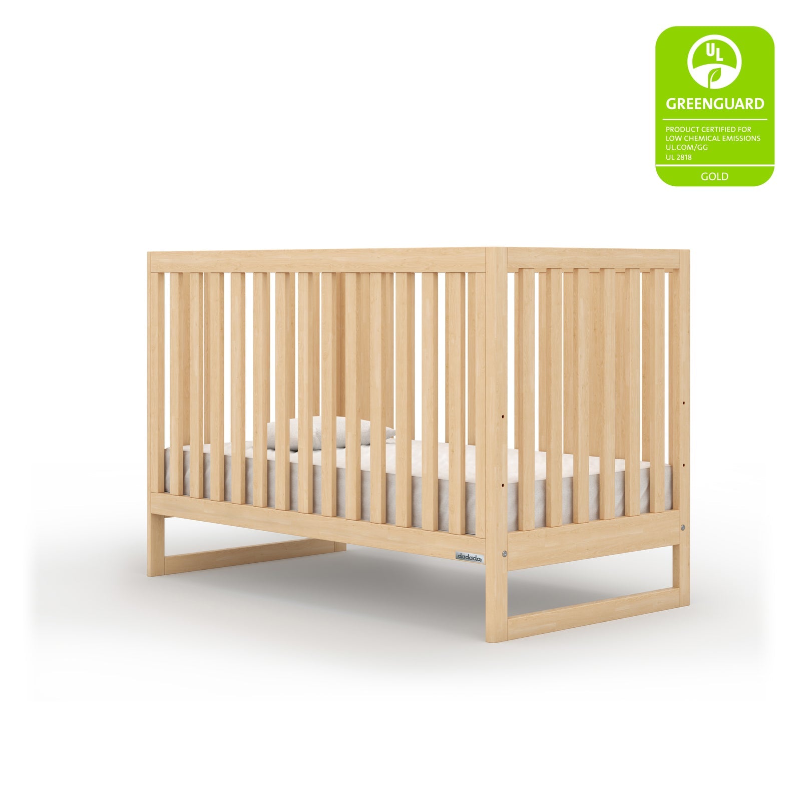 Austin 3-in-1 Convertible Crib Natural
