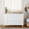 Austin 5-drawer Dresser White/Natural