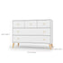 Austin 5-drawer Dresser White/Natural