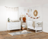 Austin 5-drawer Dresser White/Natural