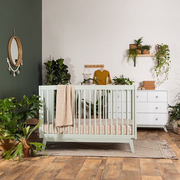 Soho 3-in-1 Convertible Crib Sage