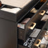 Soho 5-Drawer Dresser Black/Natural
