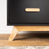 Soho 5-Drawer Dresser Black/Natural