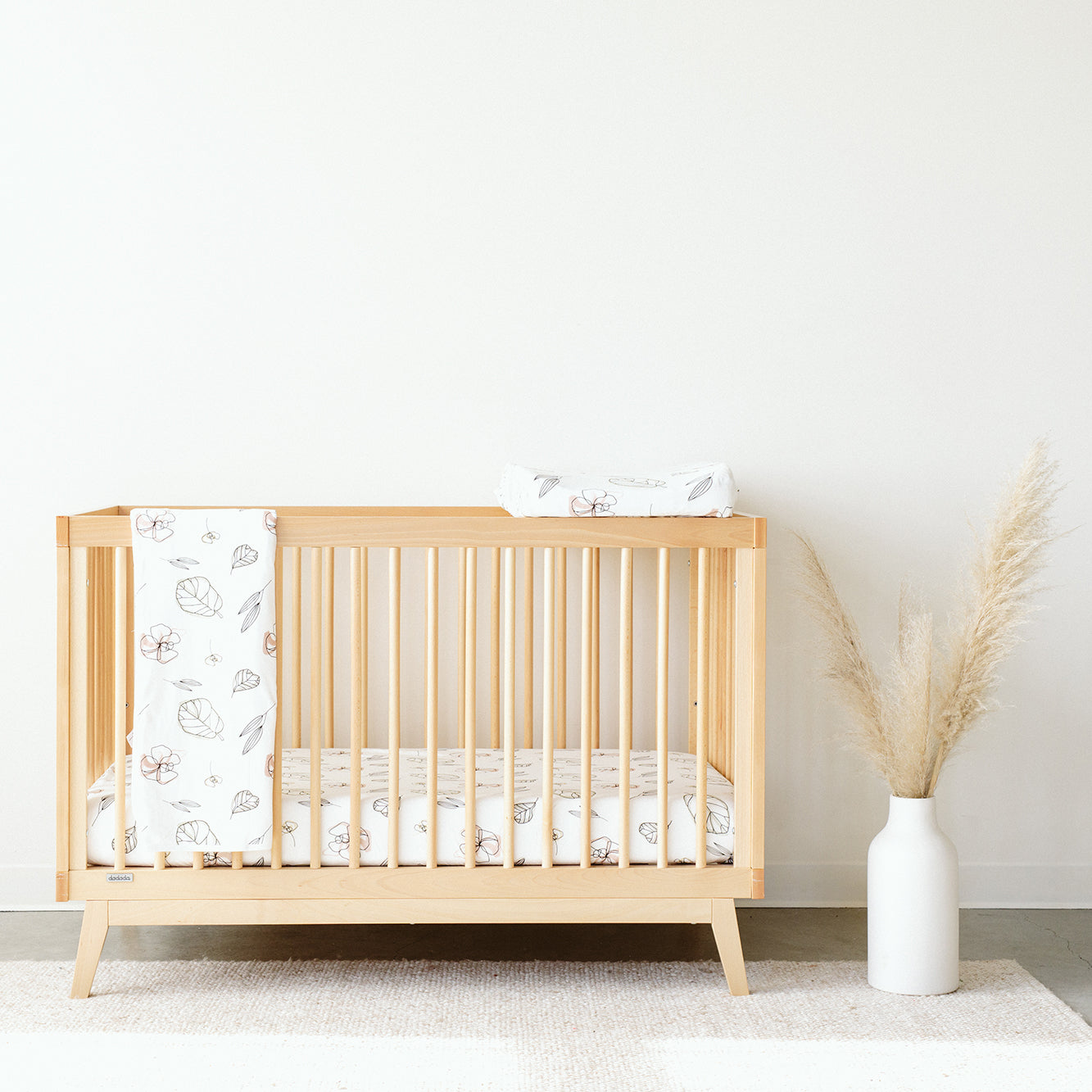 Soho 3-in-1 Convertible Crib Natural