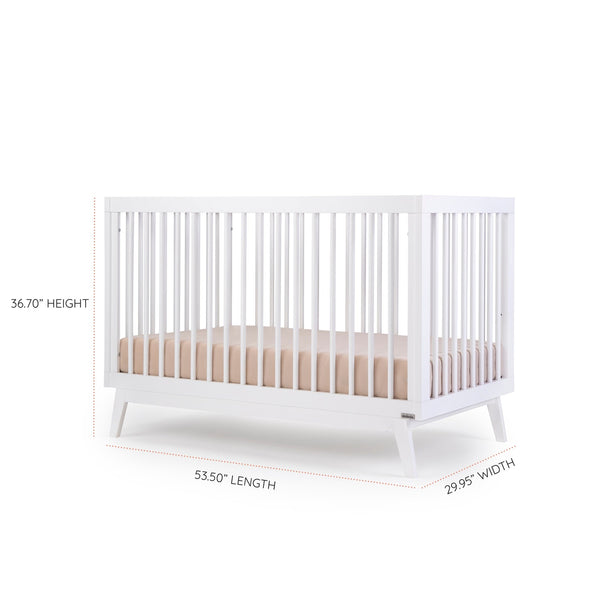 Soho 3-in-1 Convertible Crib White