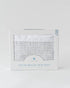 Percale Crib Skirt, Warm Grey Stripe