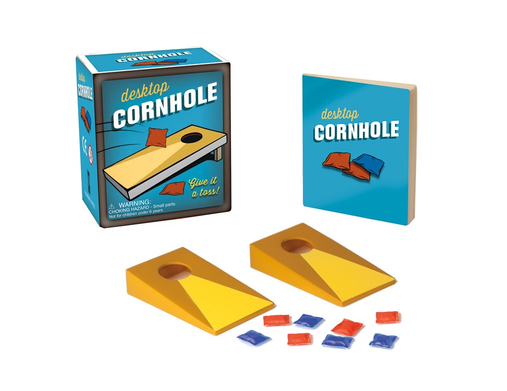 Mini Desktop Cornhole: Give it a toss!