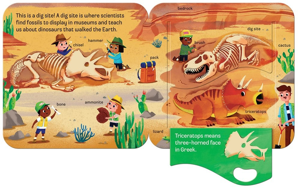 Dino Peek-A-Flap Book