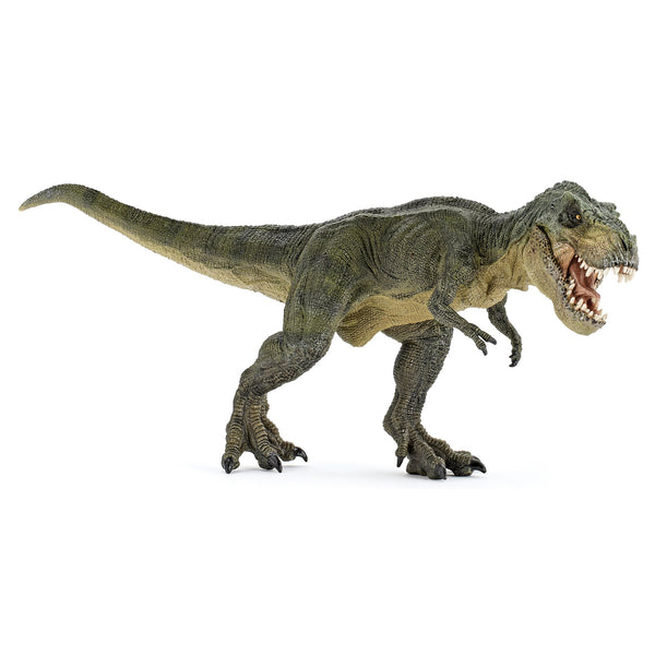 Figurine - Green Running Tyrannosaurus
