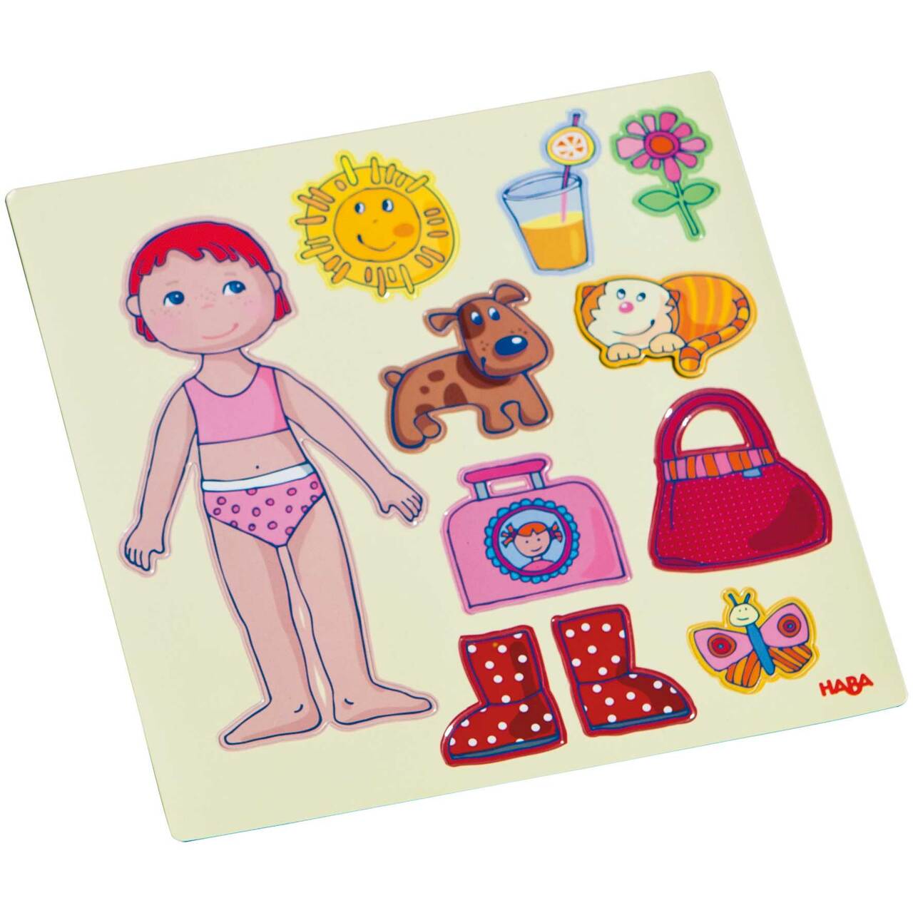 Dress-Up Doll Lilli Magnetic Game