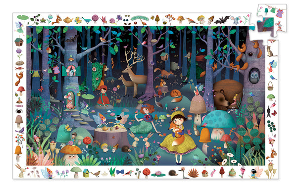 Observation Enchanted Forest - Puzzle 100pcs