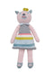 BlaBla Kids School Book Girl Cat Rattle