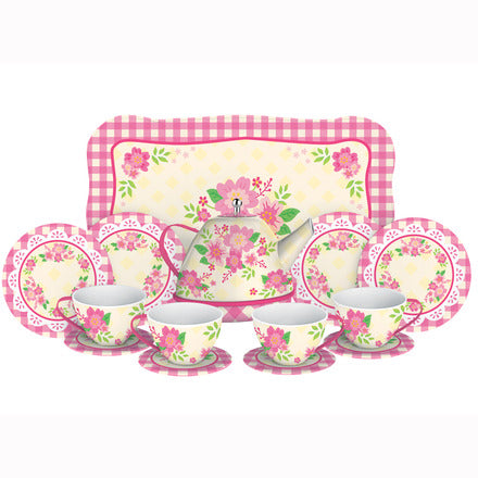 Schylling Fancy Tin Tea Set