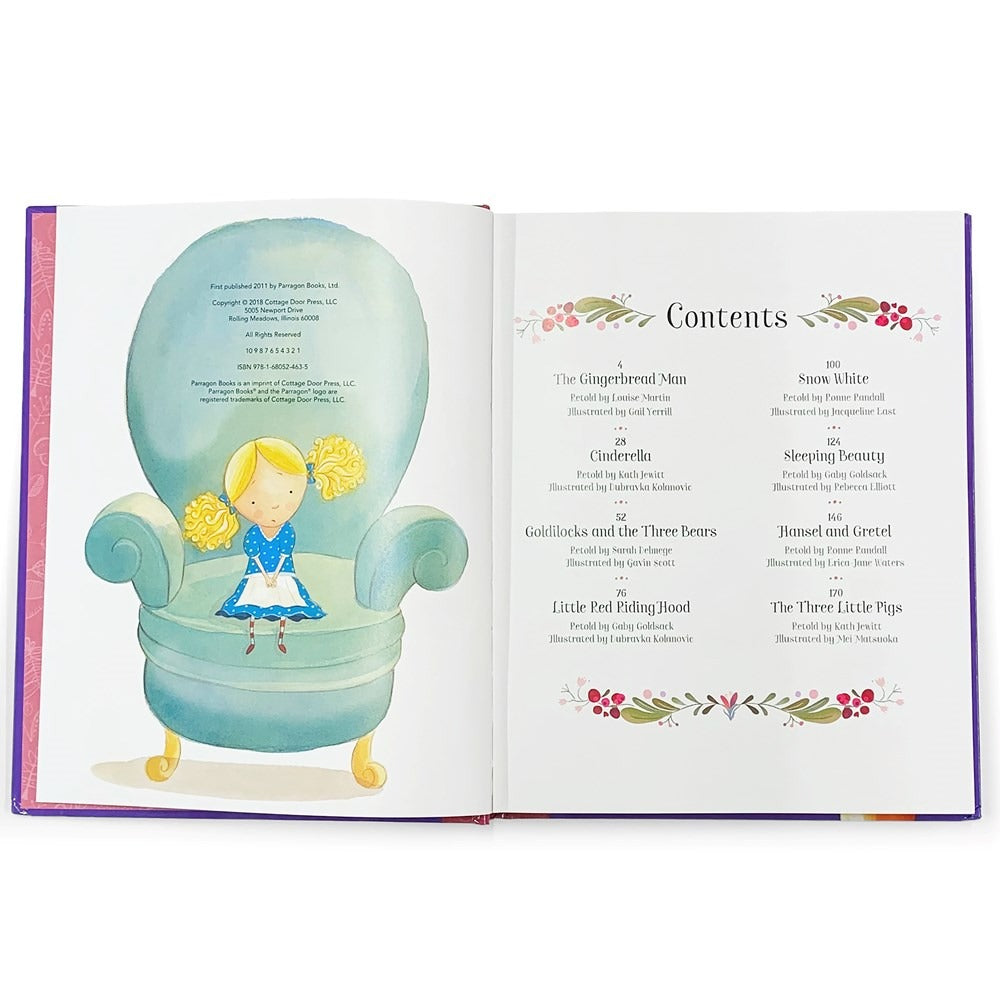 Cottage Door Press Fairy Tales Treasury Book: A Beautiful Collection of Favorite Fairy Tales