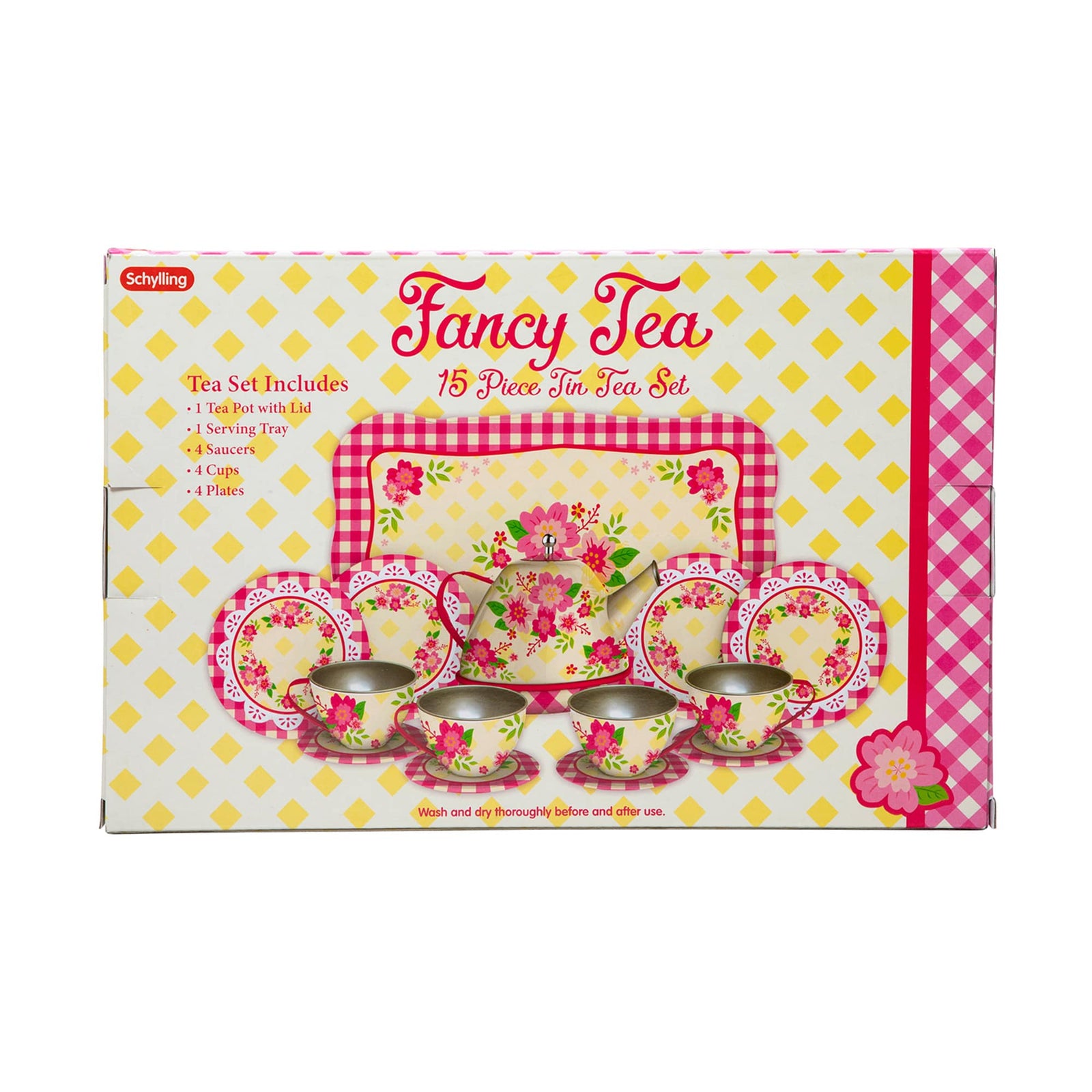Schylling Fancy Tin Tea Set