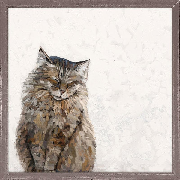 Feline Friends - Purfect Maine Coon, Mini Framed Canvas