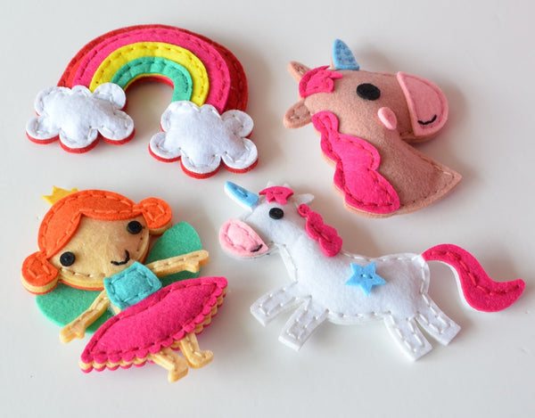 Felt Sewing Kits Unicorn World