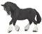 Papo Figurine - Black Shire Horse