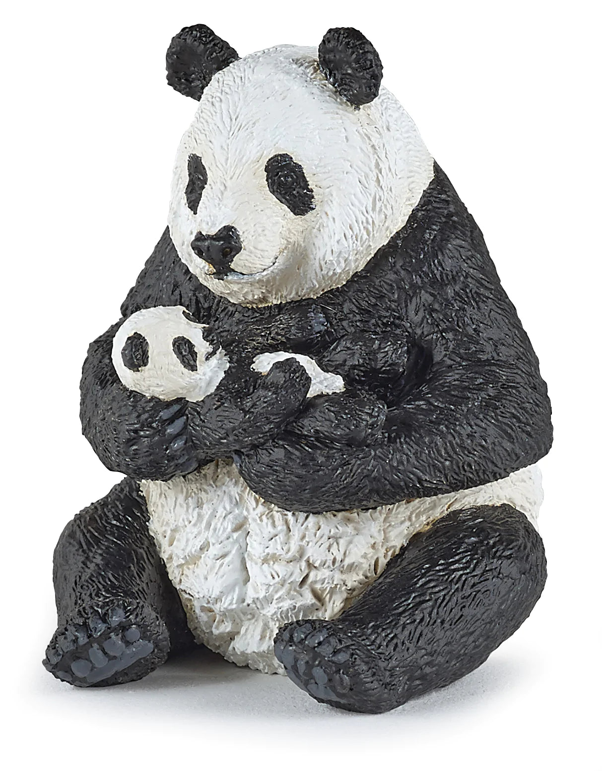 Figurine - Sitting Panda And Baby