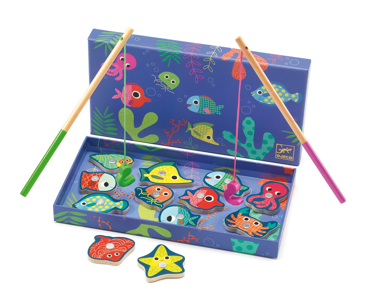 Magnetic Fishing Color Game