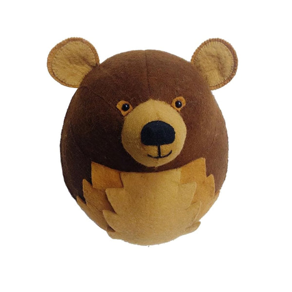 Grizzly Bear Head - Large