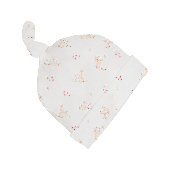 Mommy And The Bunnies, Printed Hat w/Knot
