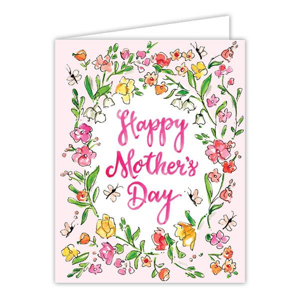 Card - Happy Mother's Day Sweet Pink Floral