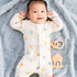 Hello Adventure Organic Cotton Magnetic Footie