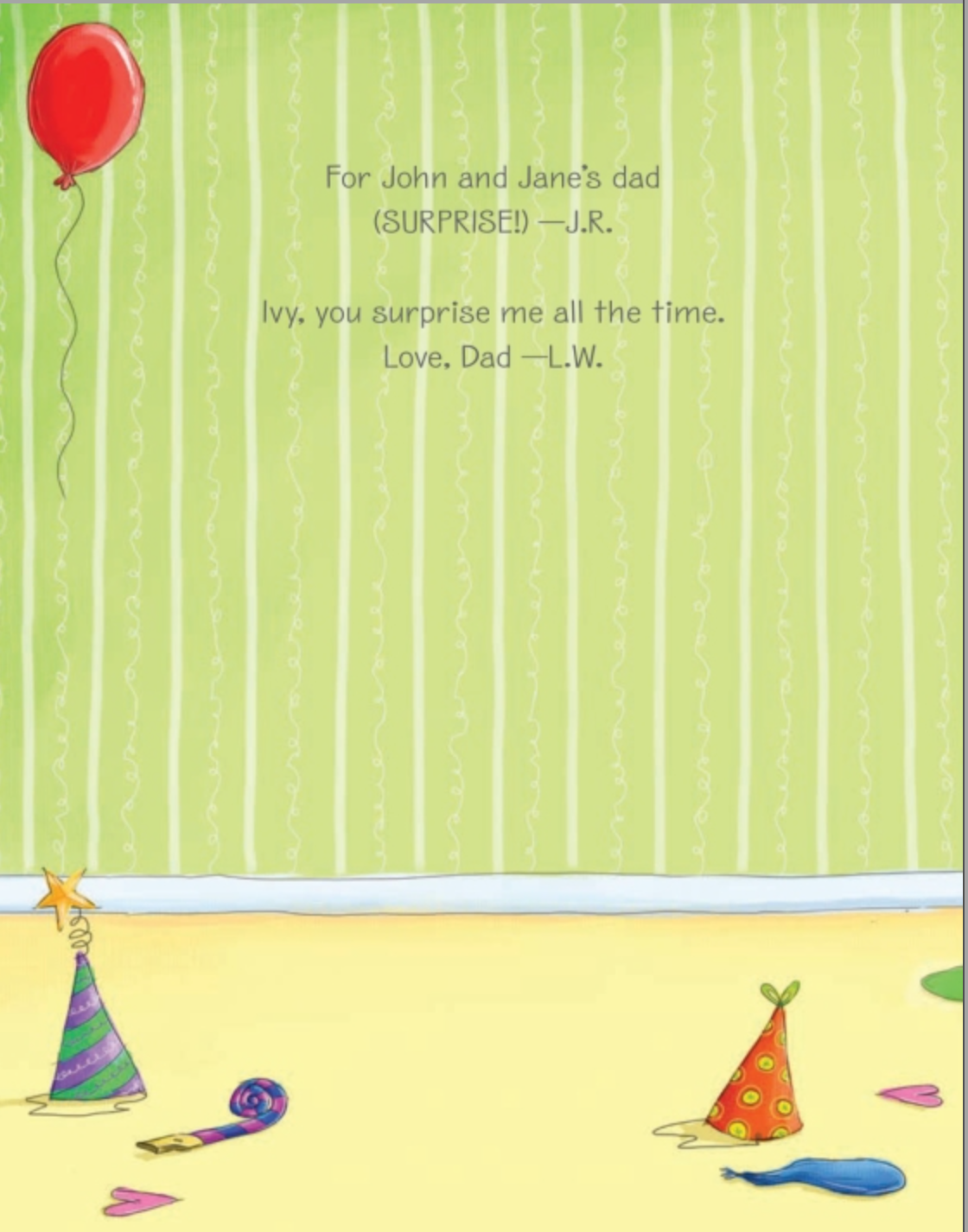 How to Surprise a Dad