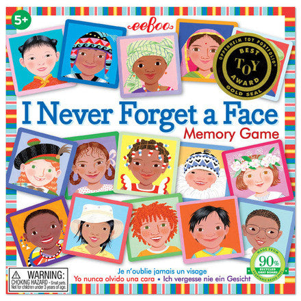 I Never Forget a Face Memory & Matching Game