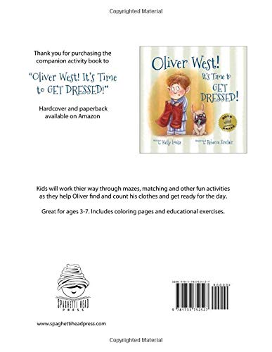 Oliver West! Activity & Coloring Book