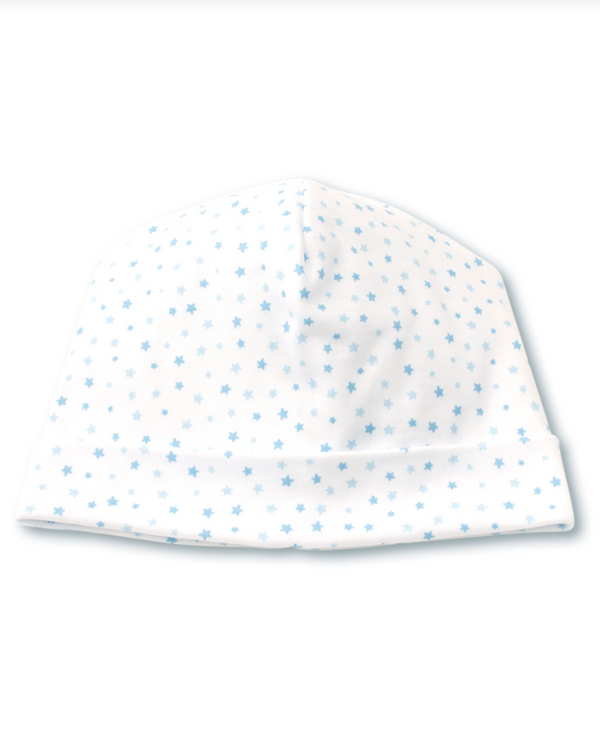 Kissy Superstars Hat, White/Blue