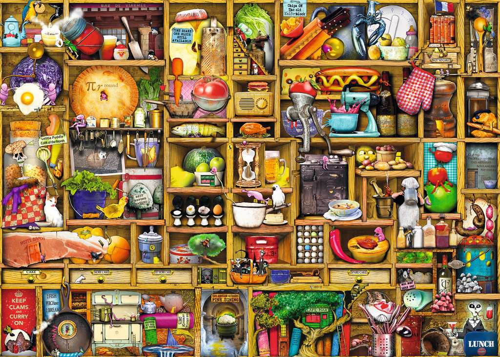 Kitchen Cupboard 1000PC Puzzle