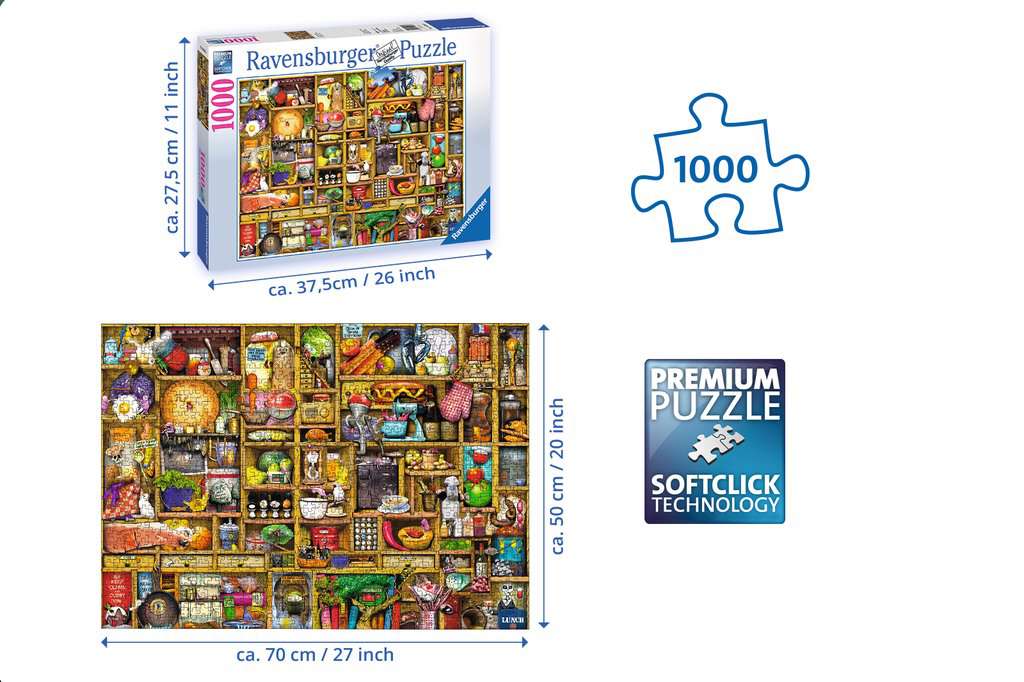 Kitchen Cupboard 1000PC Puzzle