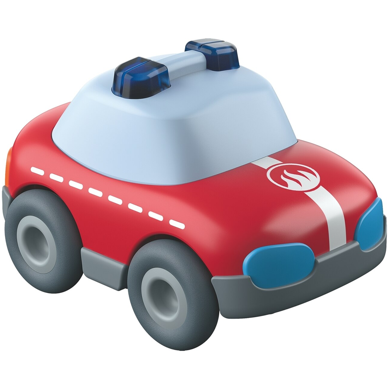 Haba Kullerbu Red Fire Truck Car, Momentum Motor
