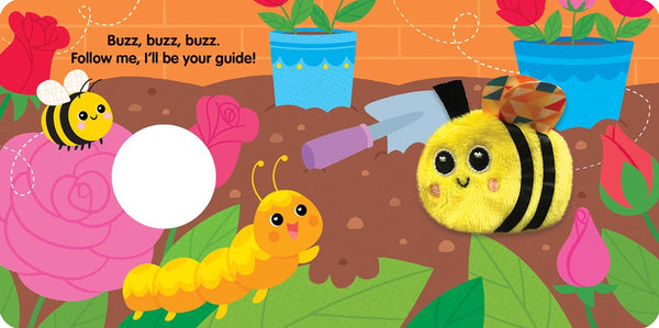 Lamaze Busy Buzzy Bee Finger Puppet Book
