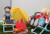 Little Friends Camping Trip Play Set with Sleeping Bags