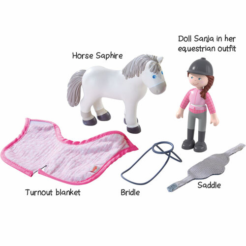 Little Friends Rider Sanya and Horse Saphira Play Set