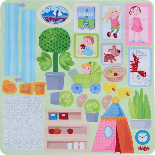Little Friends Dollhouse Town Villa Decorative Decals