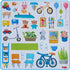 Little Friends Dollhouse Town Villa Decorative Decals