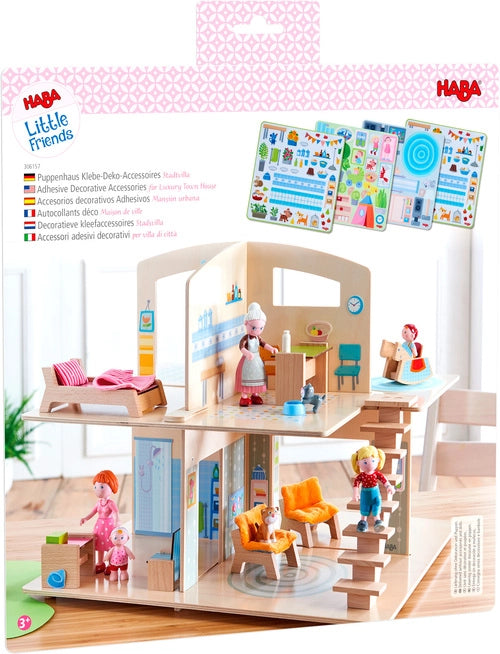 Little Friends Dollhouse Town Villa Decorative Decals