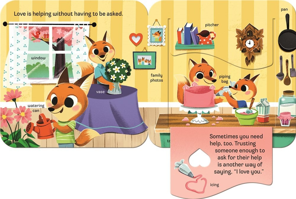 Love Peek-A-Flap Book