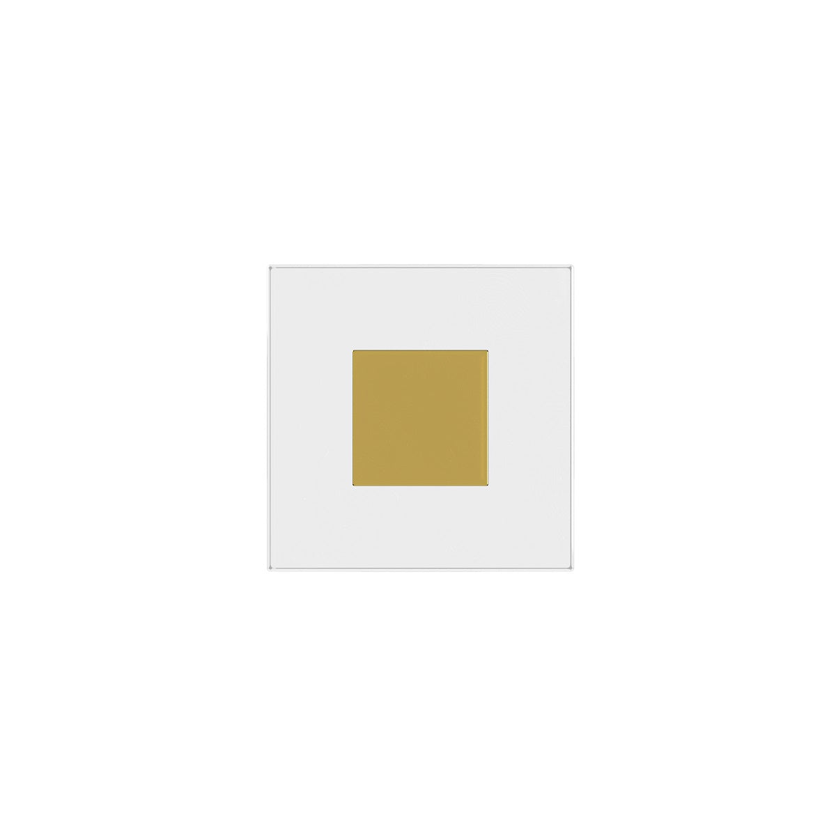 Romina Lucite Square - Gold / Lucite - Millenario, CMH18