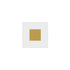 Romina Lucite Square - Gold / Lucite - Millenario, CMH18