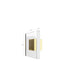 Romina Lucite Square - Gold / Lucite - Millenario, CMH18