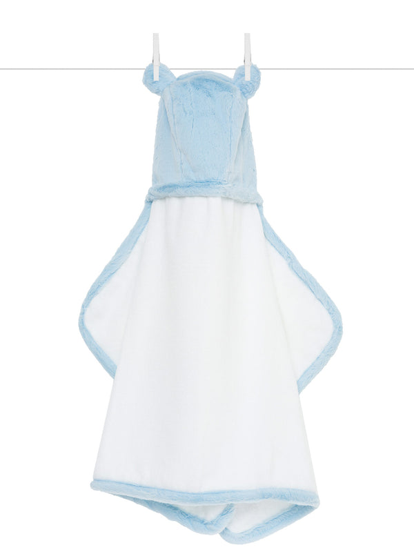 Luxe Hooded Baby Towel, Blue