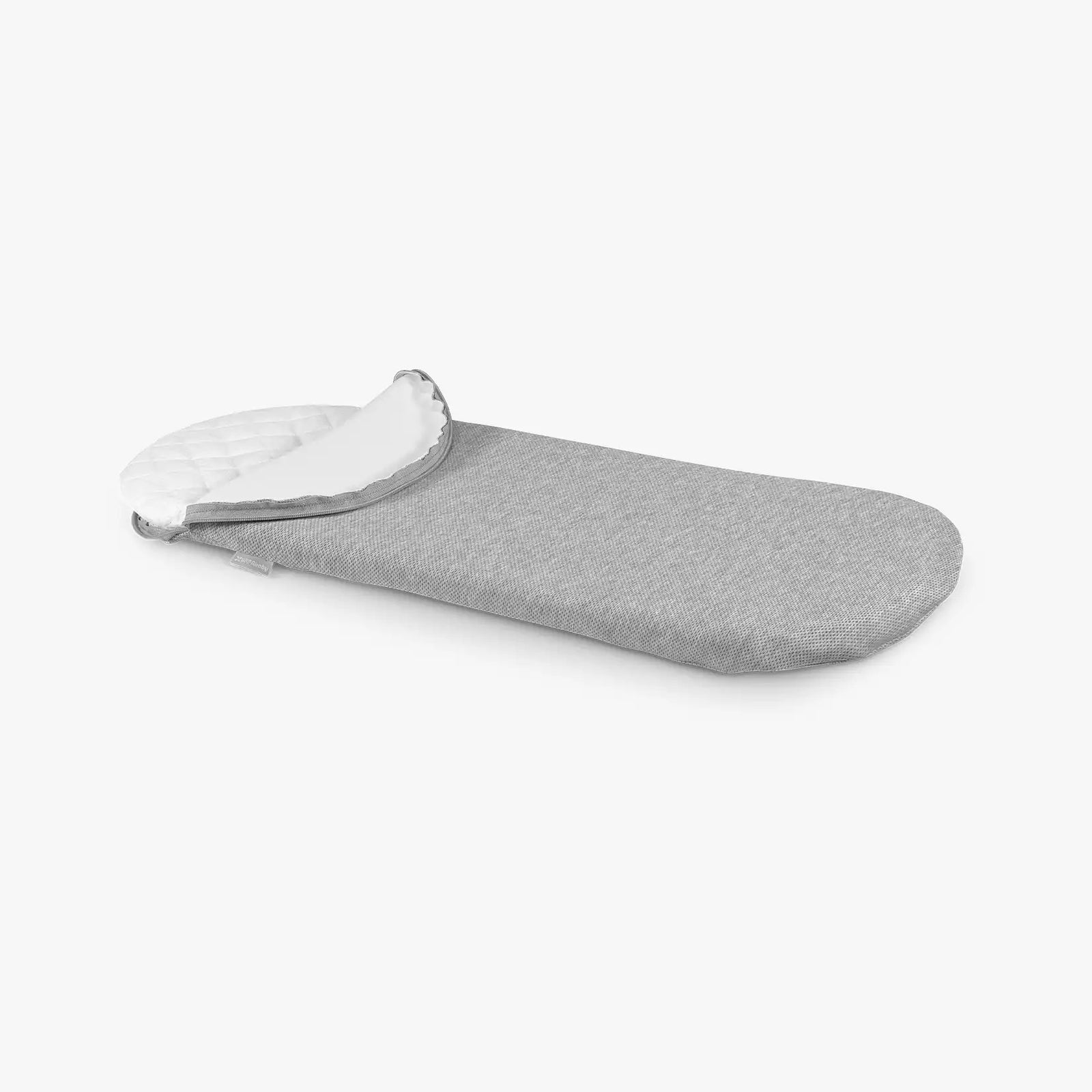 Mattress Cover for Bassinet, Light Grey