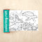 Mini Coloring Roll, Under The Sea